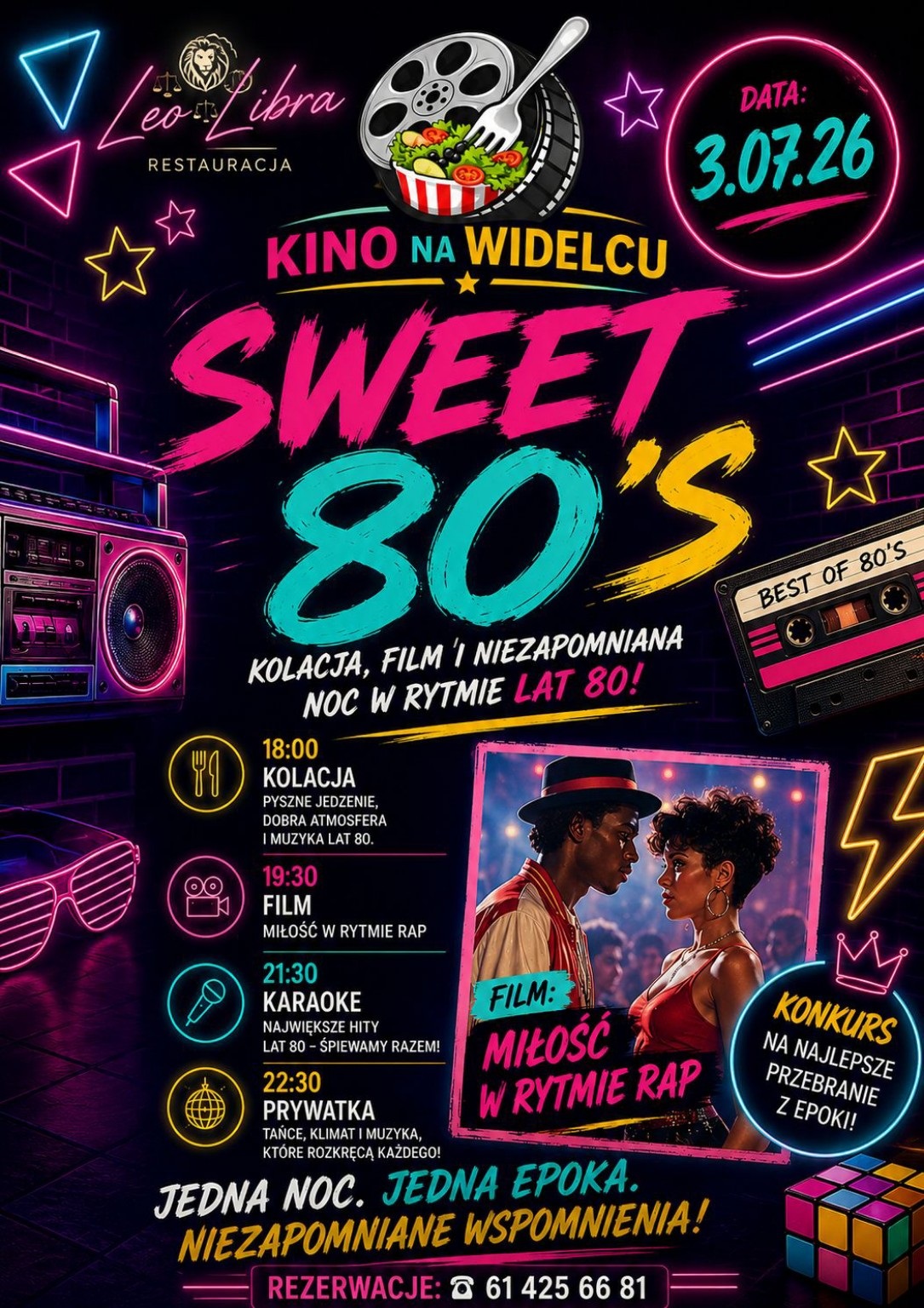 " Sweet 80 "- czyli rozpoczęcie lata z Leo-Librą