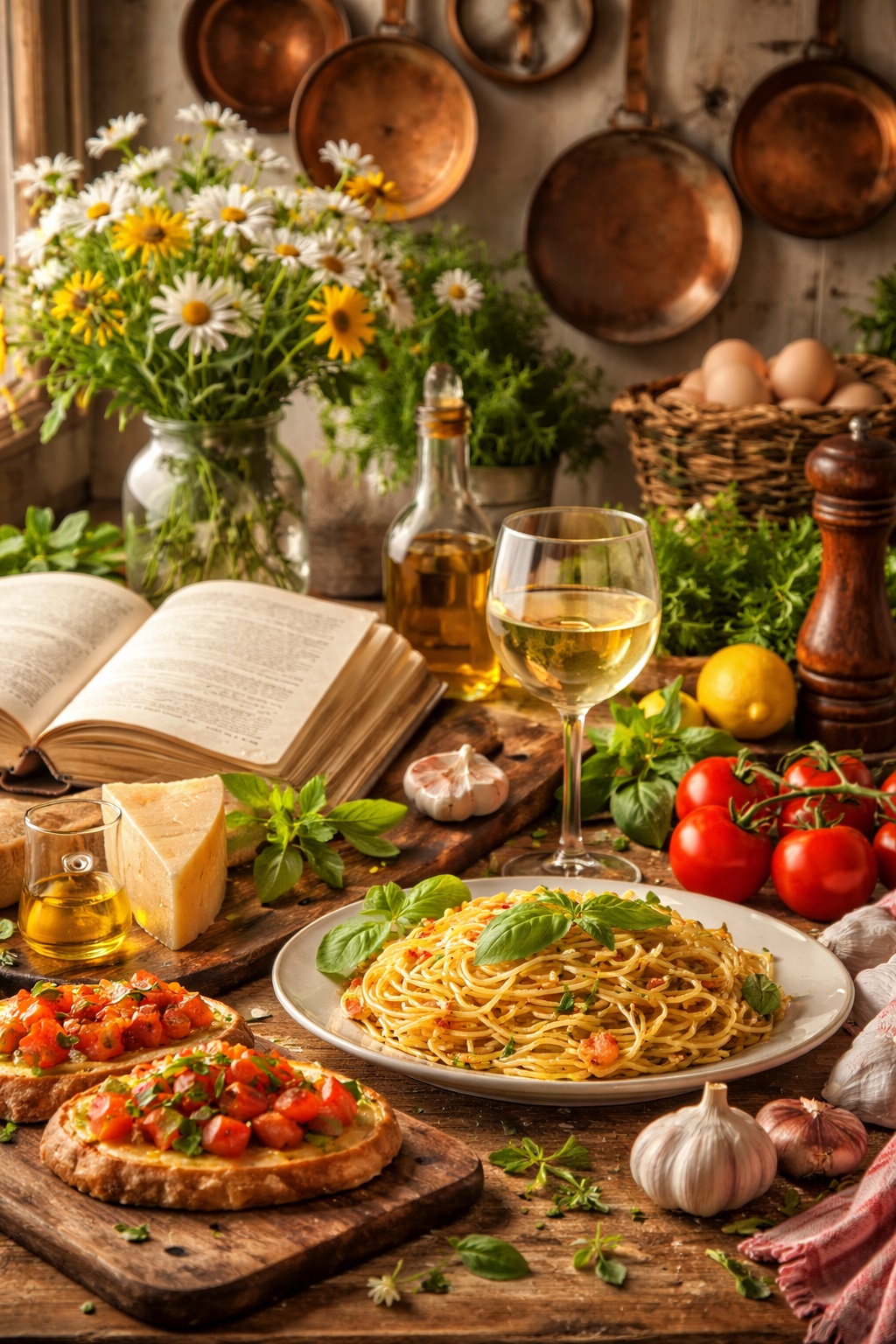 Kolacja z miłością , ambicją i masłem